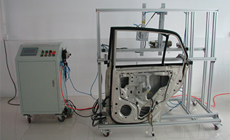 Test stand for glass lifter
